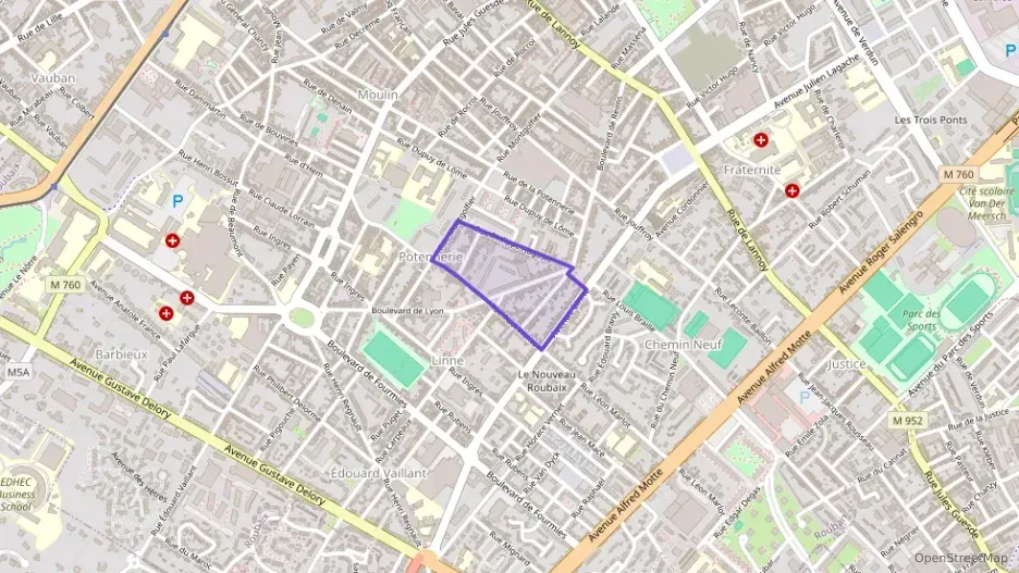 Maison 86 m² cinq pièces à vendre à Roubaix Maison 86 m² cinq pièces à vendre à Roubaix