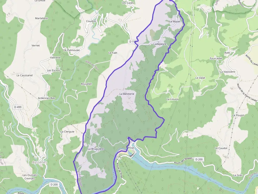 Maison 64 m² deux pieces à vendre à Viala-du-Tarn