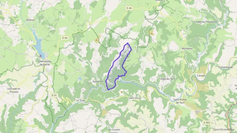 Maison 64 m² deux pieces à vendre à Viala-du-Tarn