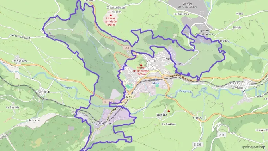 Maison 107 m² quatre pièces à vendre à Murat