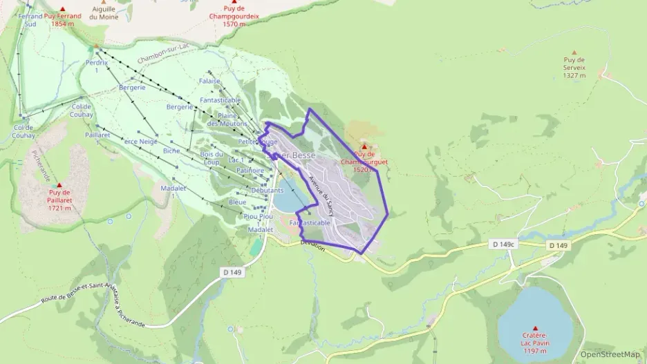 Maison 99 m² cinq pièces à vendre à Besse-et-Saint-Anastaise