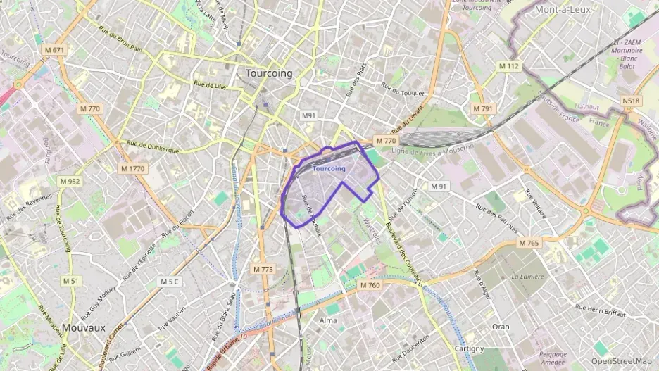 Maison 36 m² quatre pièces à vendre à Tourcoing