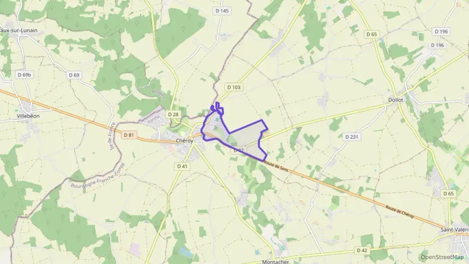 Maison 82 m² quatre pièces à vendre à Chéroy