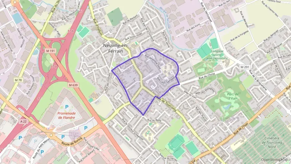 Maison 94 m² cinq pièces à vendre à Neuville-en-Ferrain