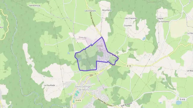 Maison 108 m² quatre pièces à vendre à Saint-Georges-de-Mons