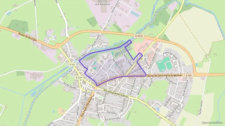 Maison 75 m² trois pièces à vendre à Sancoins Maison 75 m² trois pièces à vendre à Sancoins