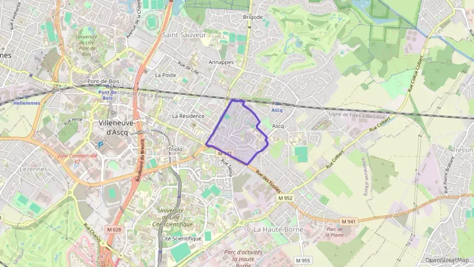 Maison 101 m² trois pièces à vendre à Villeneuve-d`Ascq