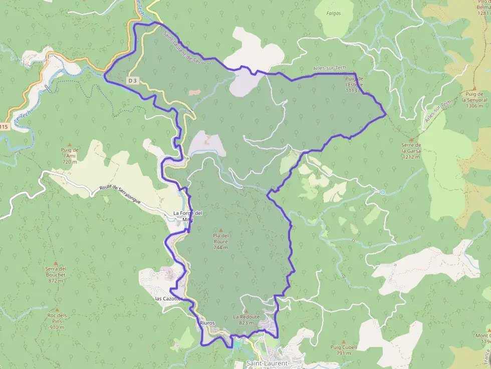 Maison 65 m² trois pièces à vendre à Saint-Laurent-de-Cerdans