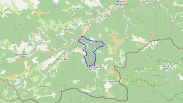 Maison 65 m² trois pièces à vendre à Saint-Laurent-de-Cerdans