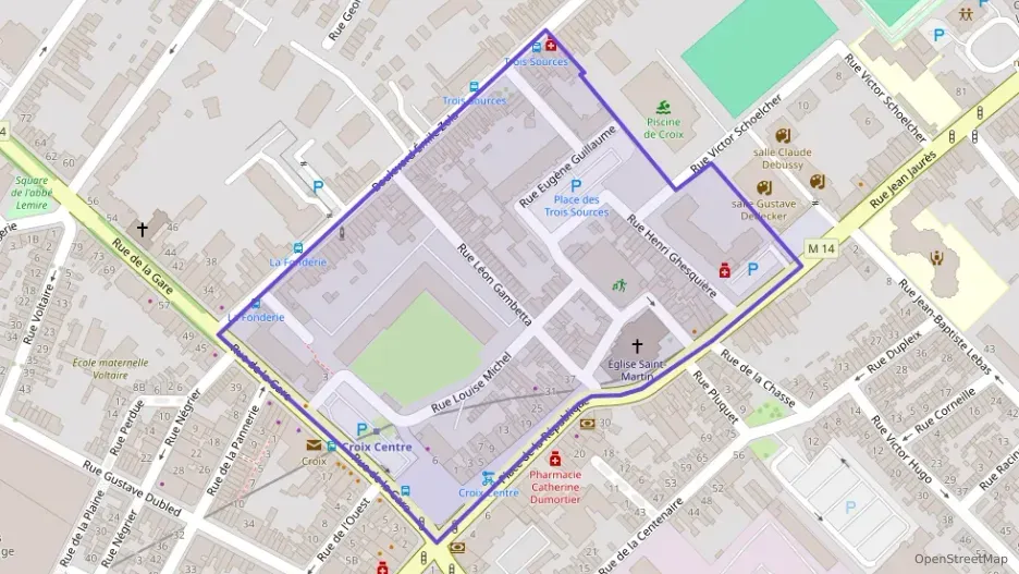 Maison 137 m² sept pièces à vendre à Croix