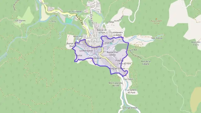 Maison 125 m² trois pièces à vendre à Saint-Laurent-de-Cerdans