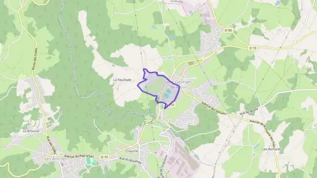 Maison 76 m² quatre pièces à vendre à Saint-Georges-de-Mons