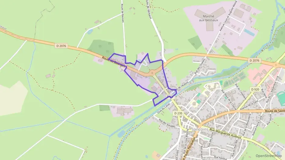 Maison 60 m² quatre pièces à vendre à Sancoins