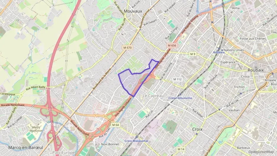 Maison 94 m² cinq pièces à vendre à Wasquehal