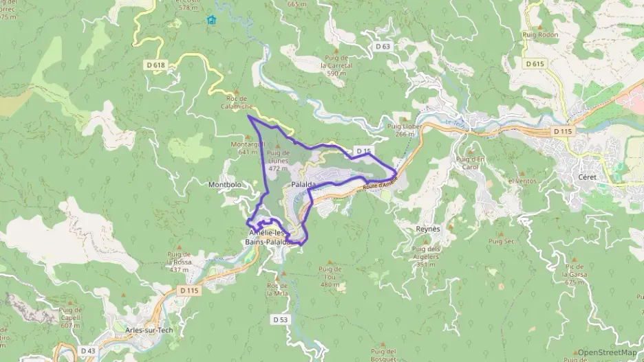 Maison 55 m² trois pièces à vendre à Amélie-les-Bains-Palalda