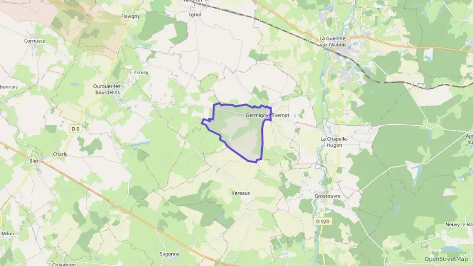 Maison 104 m² quatre pièces à vendre à Germigny-l`Exempt