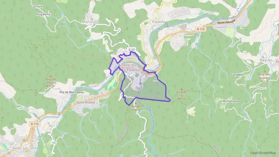 Maison 117 m² quatre pièces à vendre à Amélie-les-Bains-Palalda