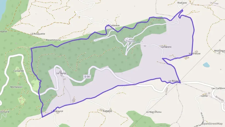 Maison 60 m² trois pièces à vendre à Broquiès Maison 60 m² trois pièces à vendre à Broquiès