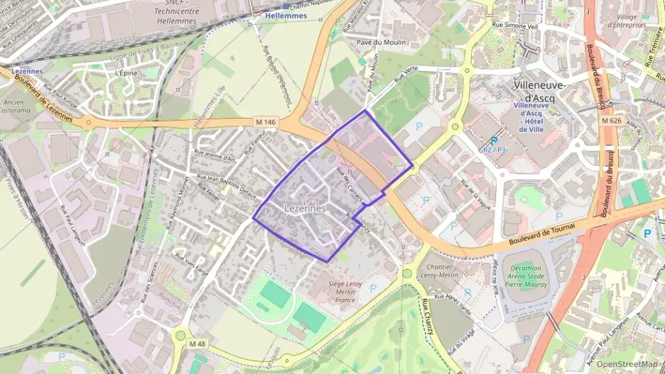 Maison 82 m² quatre pièces à vendre à Lezennes