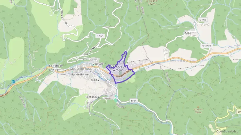 Maison 80 m² cinq pièces à vendre à Labastide-Rouairoux