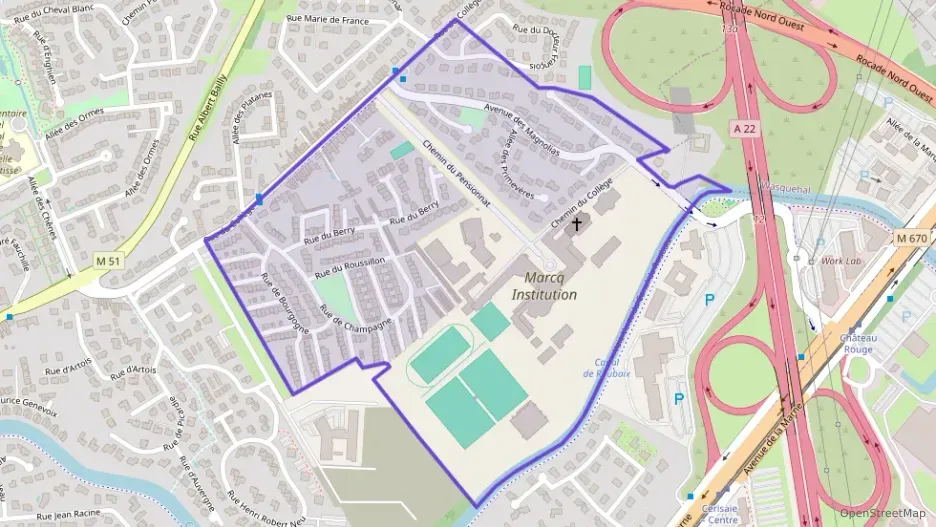 Maison 85 m² quatre pièces à vendre à Marcq-en-Barœul Maison 85 m² quatre pièces à vendre à Marcq-en-Barœul