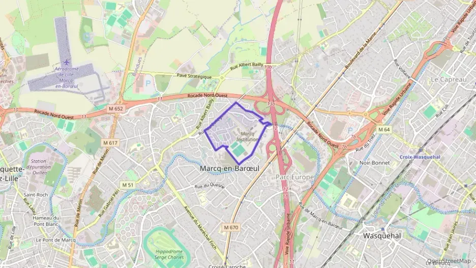 Maison 85 m² quatre pièces à vendre à Marcq-en-Barœul Maison 85 m² quatre pièces à vendre à Marcq-en-Barœul