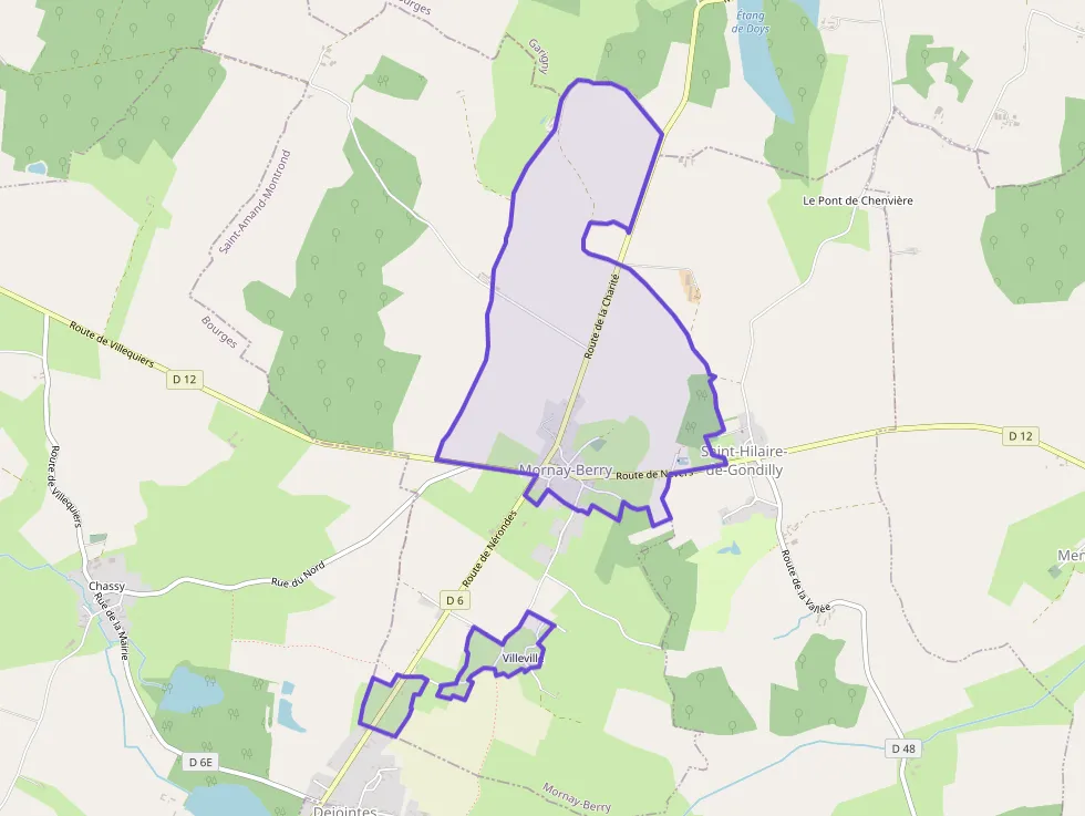 Maison 90 m² quatre pièces à vendre à Mornay-Berry