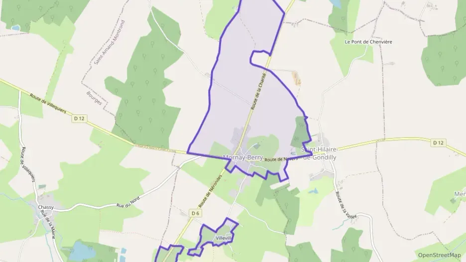 Maison 90 m² quatre pièces à vendre à Mornay-Berry