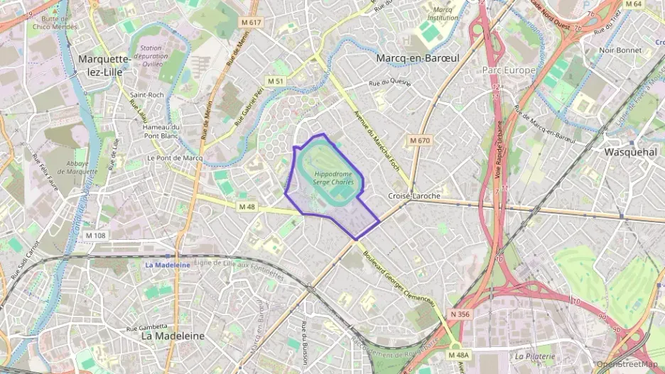 Maison 80 m² cinq pièces à vendre à Marcq-en-Barœul