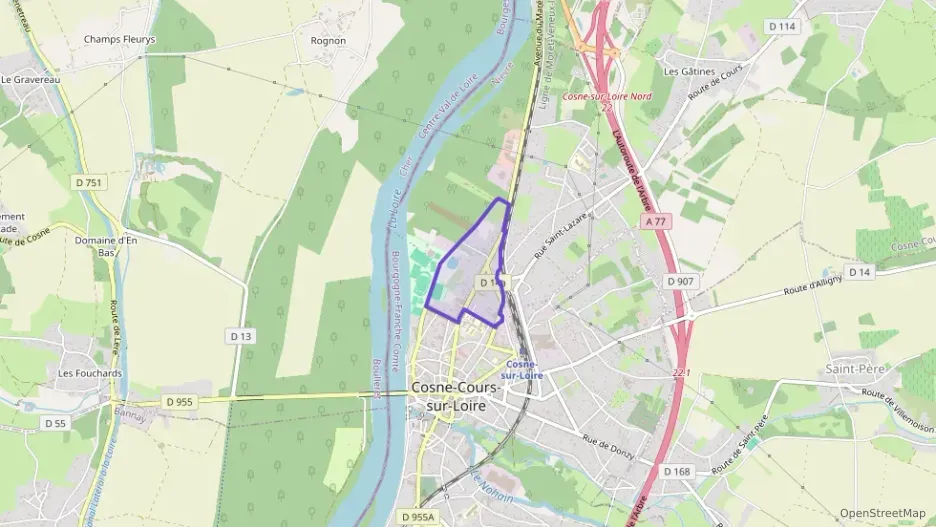 Maison 100 m² cinq pièces à vendre à Cosne-Cours-sur-Loire