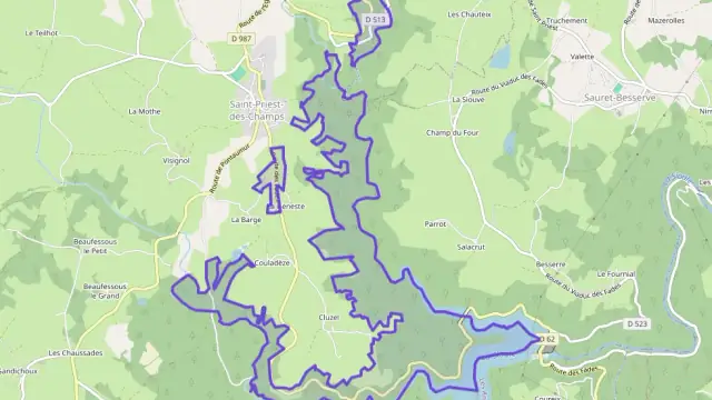 Maison 107 m² quatre pièces à vendre à Saint-Priest-des-Champs