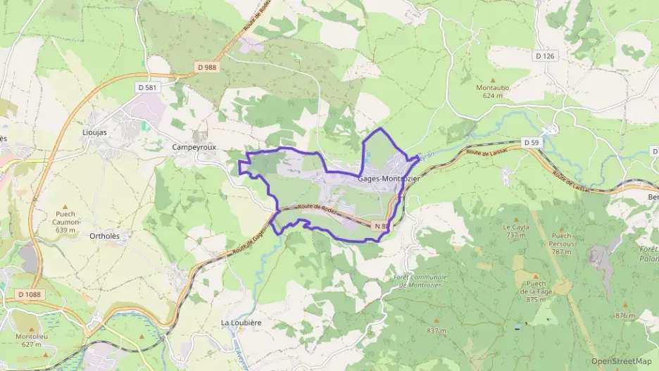 Maison 55 m² deux pieces à vendre à Montrozier