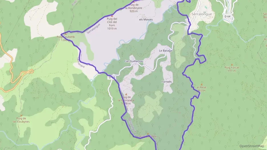 Maison 71 m² quatre pièces à vendre à Serralongue Maison 71 m² quatre pièces à vendre à Serralongue