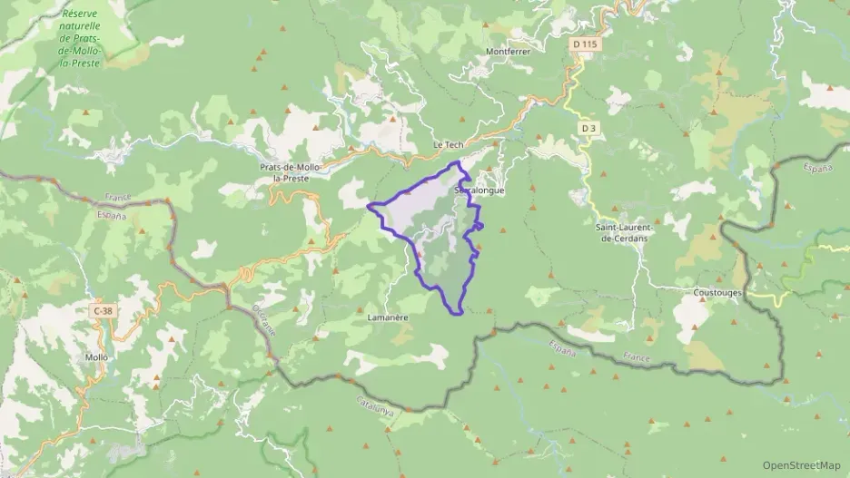 Maison 71 m² quatre pièces à vendre à Serralongue Maison 71 m² quatre pièces à vendre à Serralongue