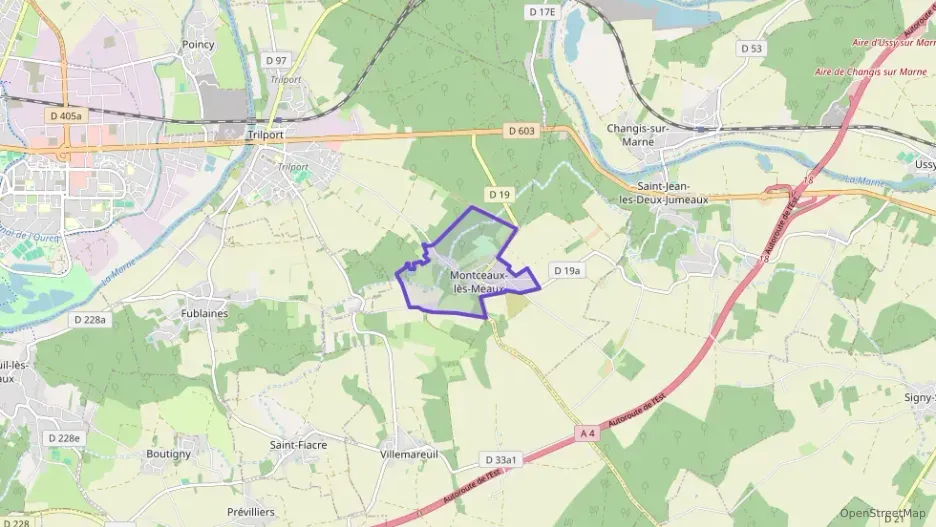 Maison 75 m² trois pièces à vendre à Montceaux-lès-Meaux