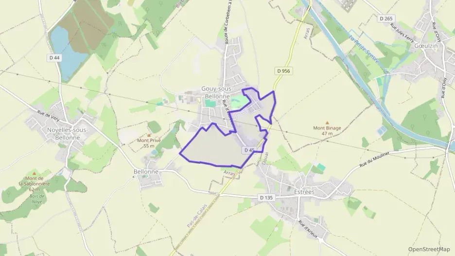 Maison 99 m² cinq pièces à vendre à Gouy-sous-Bellonne
