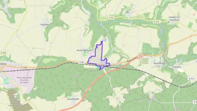 Maison 69 m² trois pièces à vendre à Vaumoise