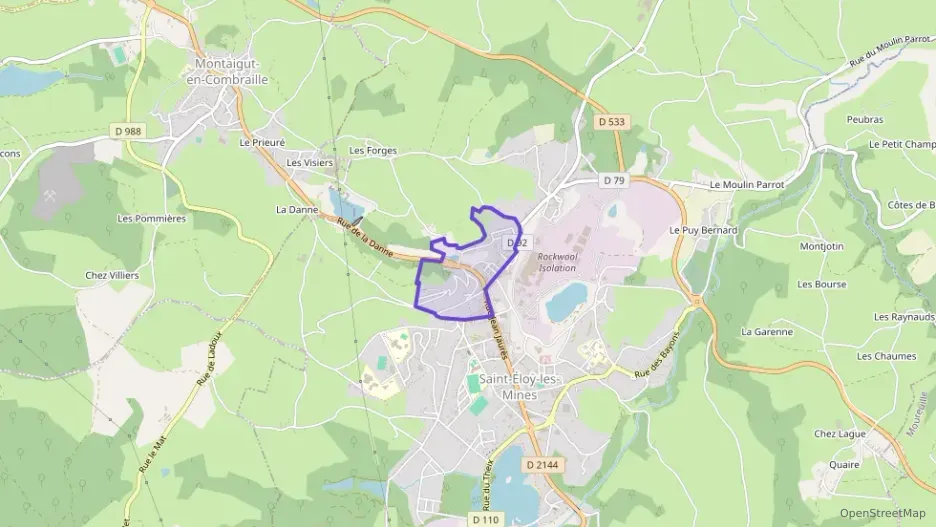 Maison 64 m² trois pièces à vendre à Saint-Éloy-les-Mines Maison 64 m² trois pièces à vendre à Saint-Éloy-les-Mines