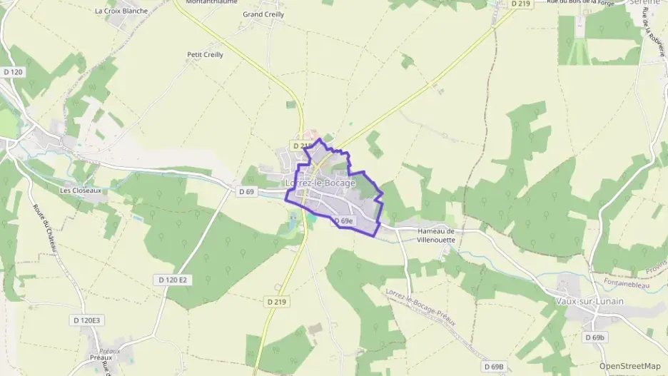 Maison 75 m² quatre pièces à vendre à Lorrez-le-Bocage-Préaux