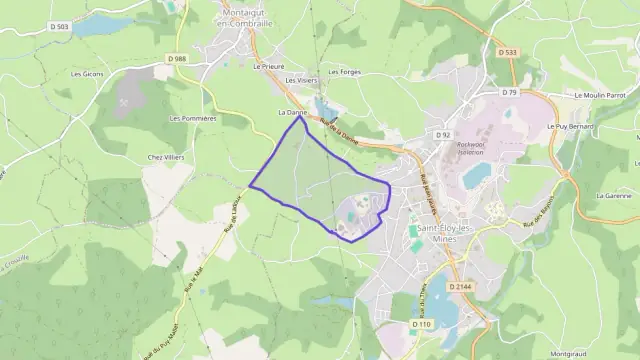 Maison 36 m² deux pieces à vendre à Saint-Éloy-les-Mines