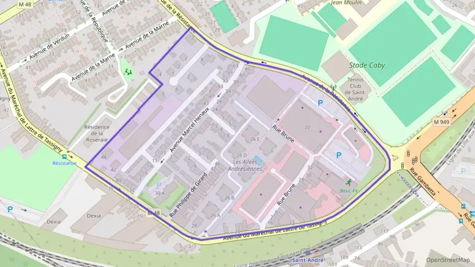 Maison 126 m² six pièces à vendre à Saint-André-lez-Lille