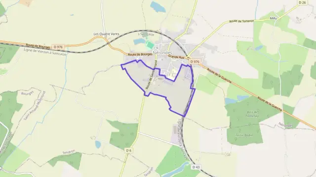 Maison 77 m² quatre pièces à vendre à Nérondes