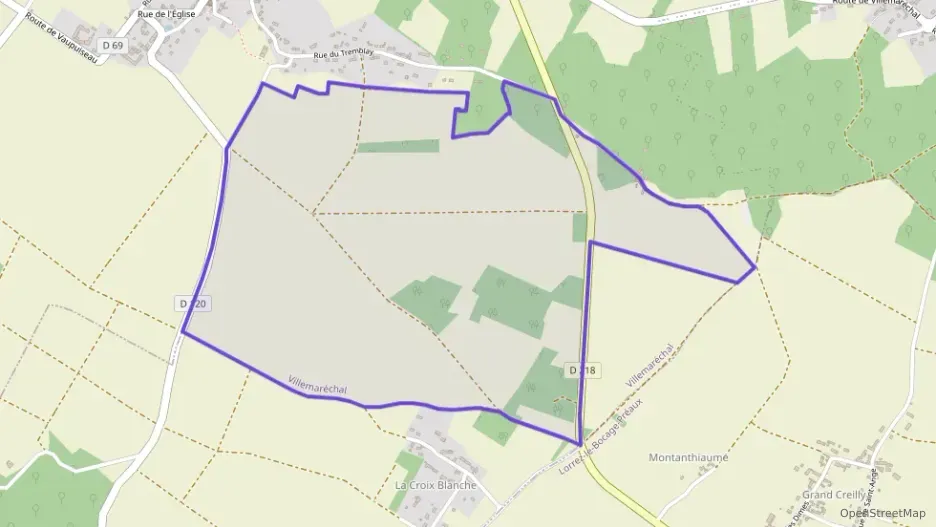 Maison 65 m² trois pièces à vendre à Villemaréchal Maison 65 m² trois pièces à vendre à Villemaréchal