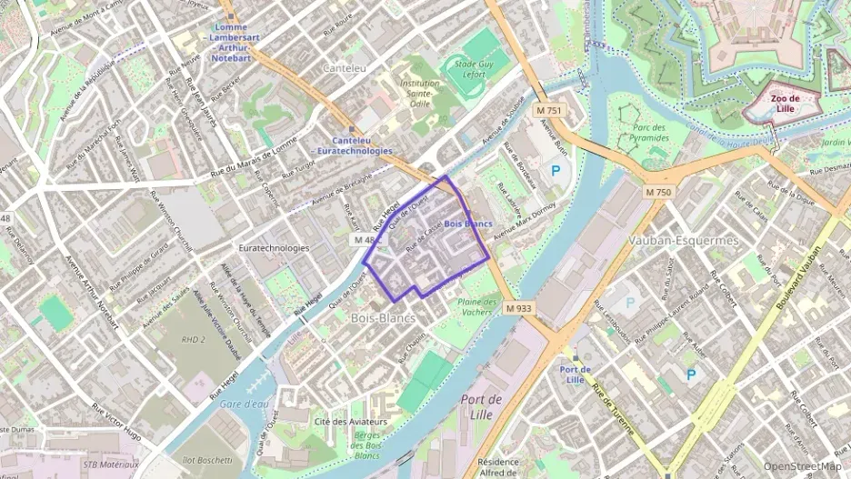 Maison 83 m² quatre pièces à vendre à Lille