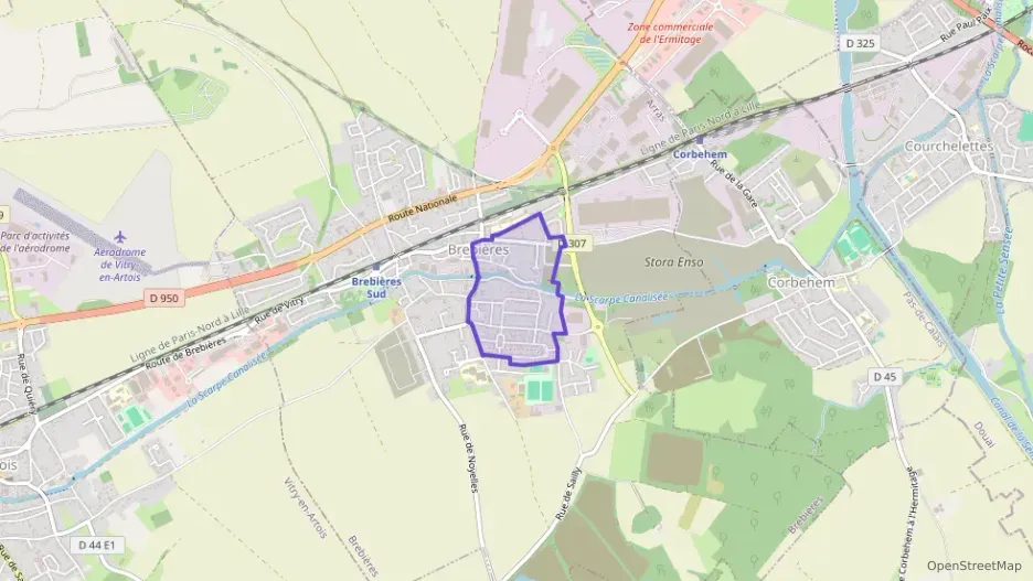 Maison 78 m² quatre pièces à vendre à Brebières