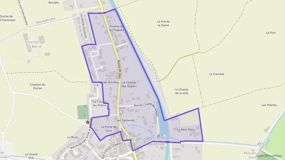 Maison 61 m² trois pièces à vendre à Léré