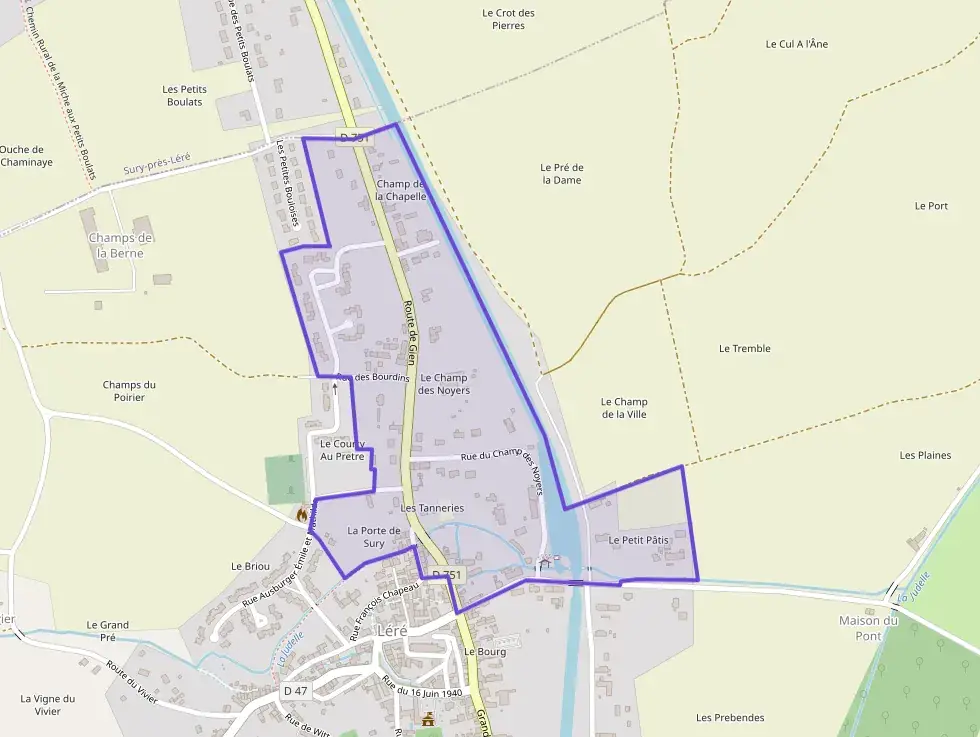 Maison 61 m² trois pièces à vendre à Léré