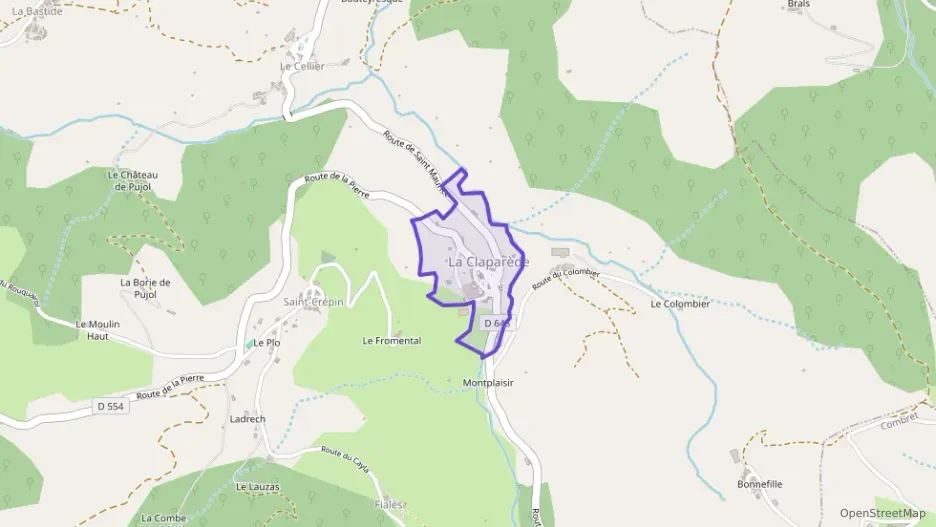 Maison 59 m² deux pieces à vendre à Laval-Roquecezière Maison 59 m² deux pieces à vendre à Laval-Roquecezière