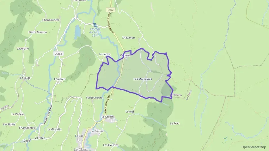 Maison 58 m² trois pièces à vendre à Cheylade