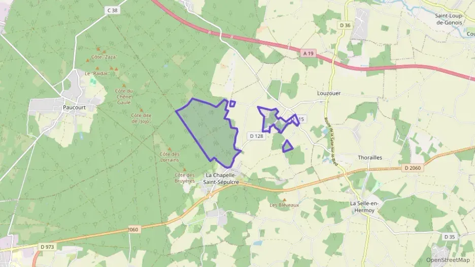 Maison 108 m² quatre pièces à vendre à Louzouer Maison 108 m² quatre pièces à vendre à Louzouer